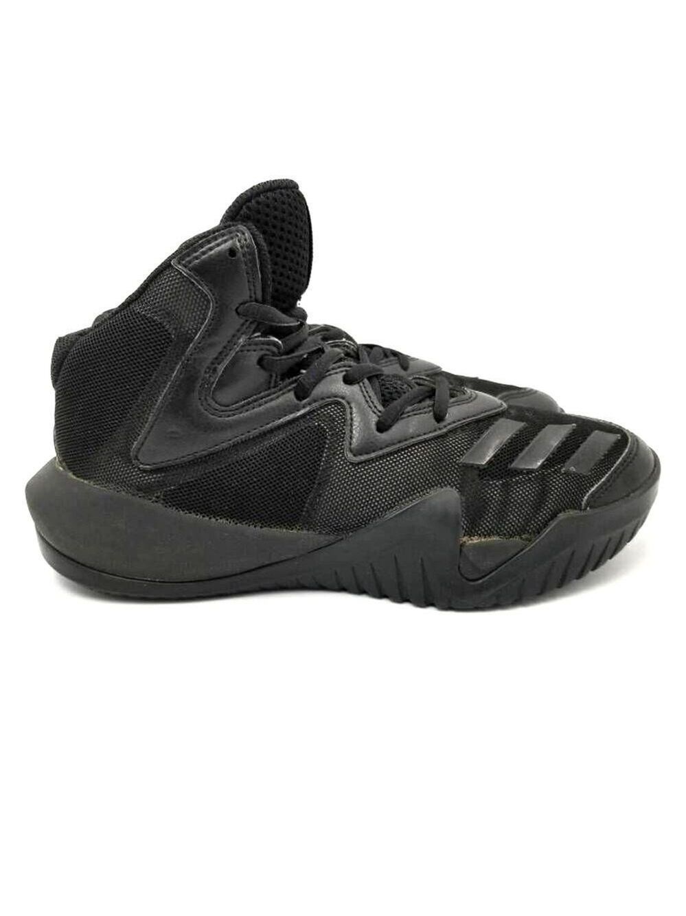 Adidas Boys Crazy Team Basketball Shoes Black 5M